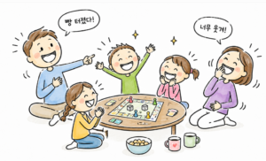 유머실수 후 담담하게 넘어가는 모습